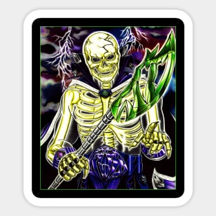 scare glow Sticker